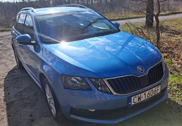 samochody osobowe Skoda Octavia cena 61900 przebieg: 95007, rok produkcji 2017 z Włocławek